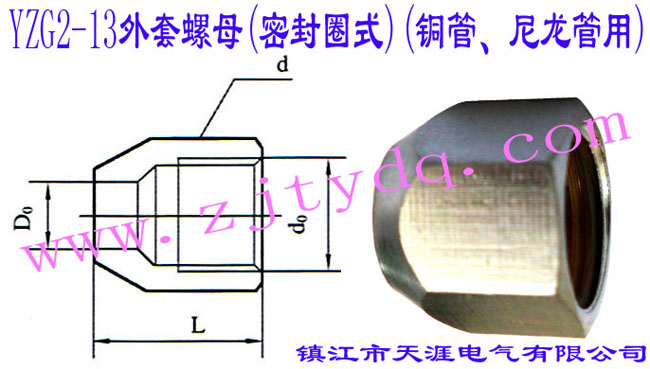 YZG2-13ĸ(ܷȦʽ)(~)Outer Liner Nut