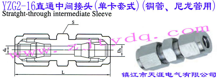 YZG2-16ֱͨg^(οʽ)(~)Straight-through Intermediate Sleeve